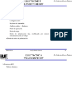 Tema 6 - Transistor BJT Análisis Estático