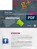 Claves Para Generar Engagement en Facebook