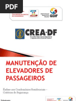 5.Manutencao de Elevadores Francisco Rabello CREA DF
