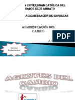 Agentes Del Cambio