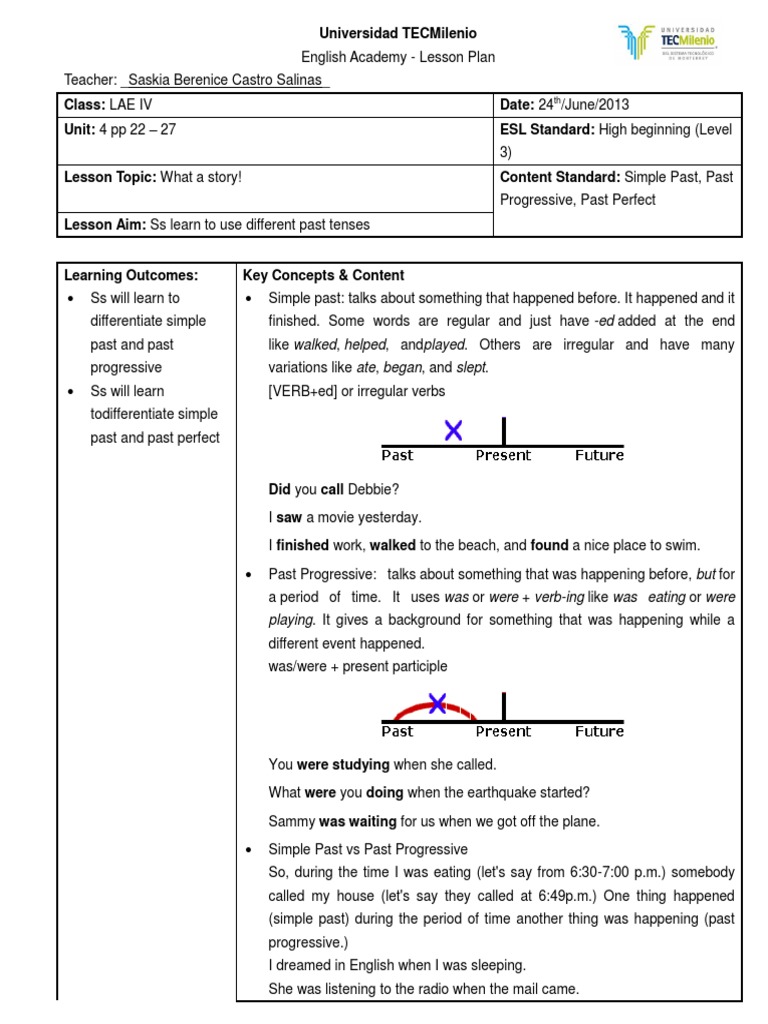 LAE4 - Lesson Plan Unit 4 | PDF | Language Arts & Discipline | Wellness