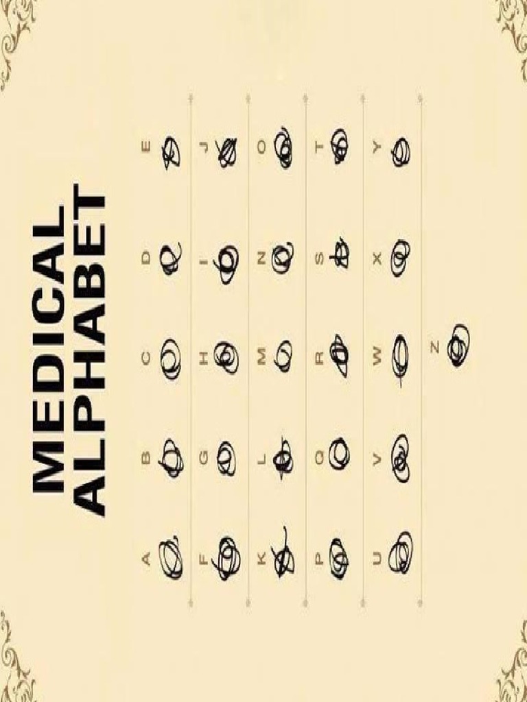 Medical Alphabet | PDF | Foreign Language Studies