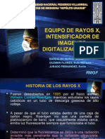 Pptx Rayos x Intensificador de Imagen Digitalizacion y Pacs
