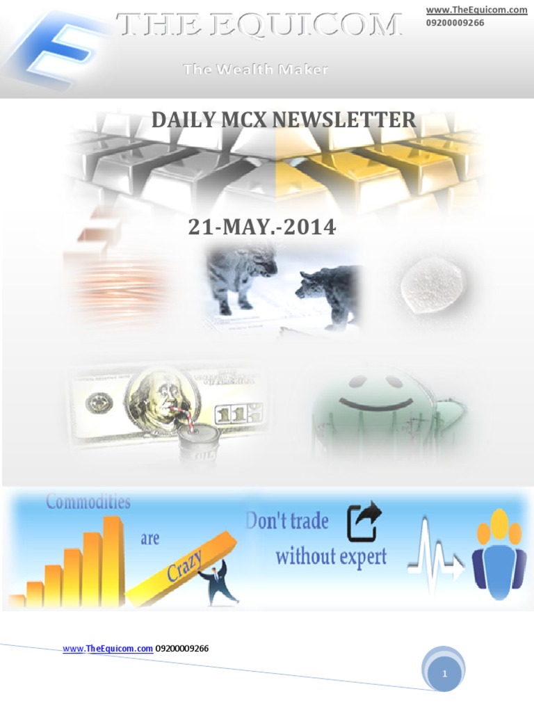 Daily Commodity Market Update | PDF | Finance & Money Management ...