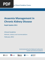 Summary Of Cpg Management Of Ckd In Adults Pdf Chronic Kidney Disease Renal Function