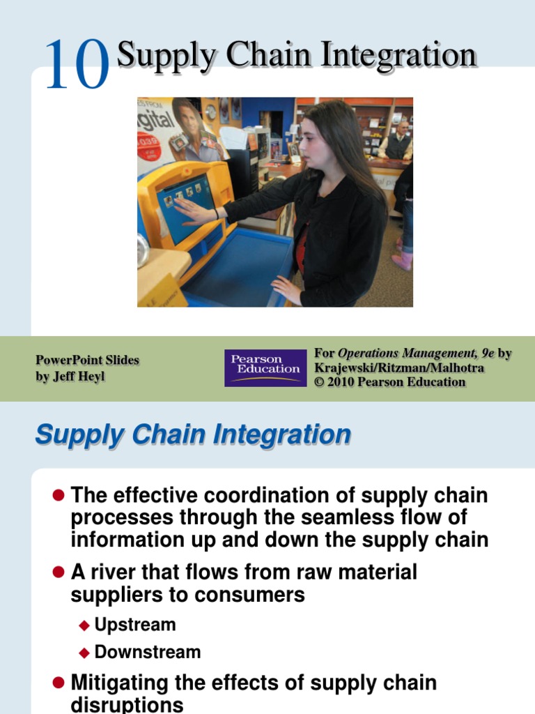 Supply Chain Integration 2 | PDF