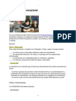 Ejercicio Perfil Vocacional PDF