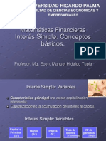 2 Interes Simple - Matemáticas Financieras-Presentacion
