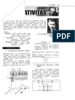 2 - Bahan Ajar 1 Relativitas 2011