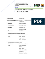 LPJ Kepengurusan SC MGEI 2013-2014