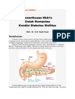 HbA1c Dan Diabetes Mellitus