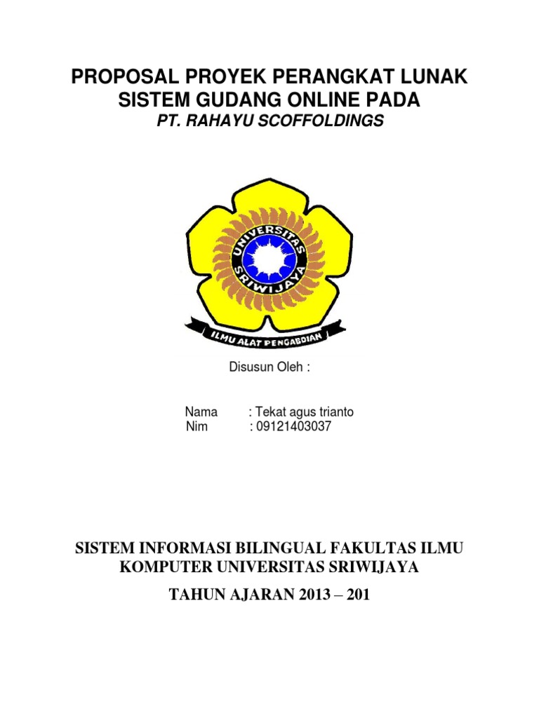 Proposal Proyek Perangkat Lunak FIX