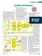 Ultrasonic Transmitter and Receiver