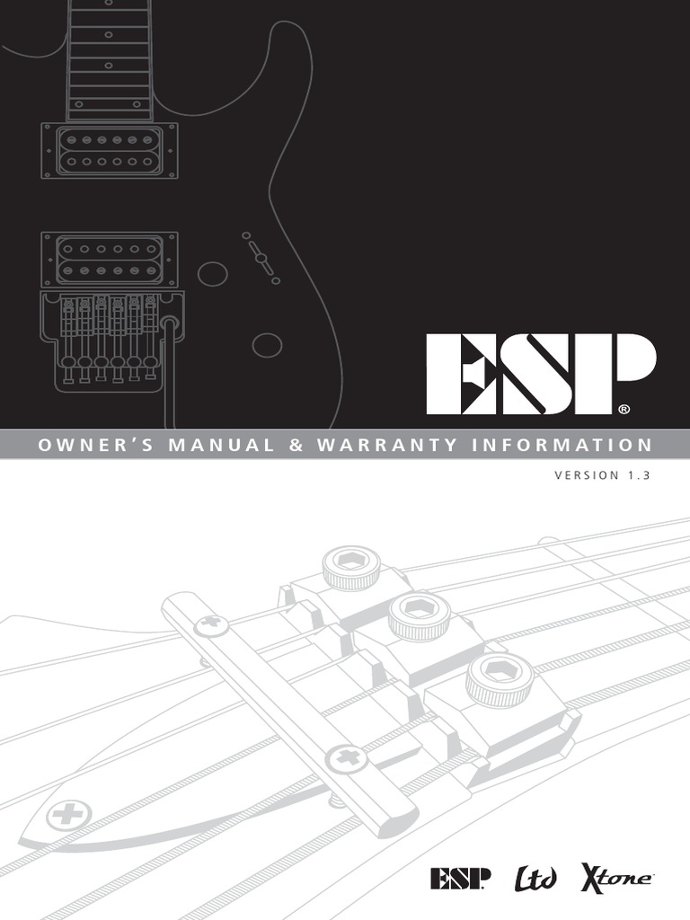 ESP LTD Owner Manual | PDF