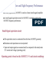 MOSFET Amplifiers