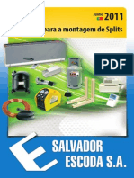 Acessorios Montagem Splits Preçario SalvadorEscoda