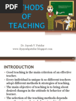 Download Methods of Teaching by Dr Jayesh Patidar SN225407999 doc pdf