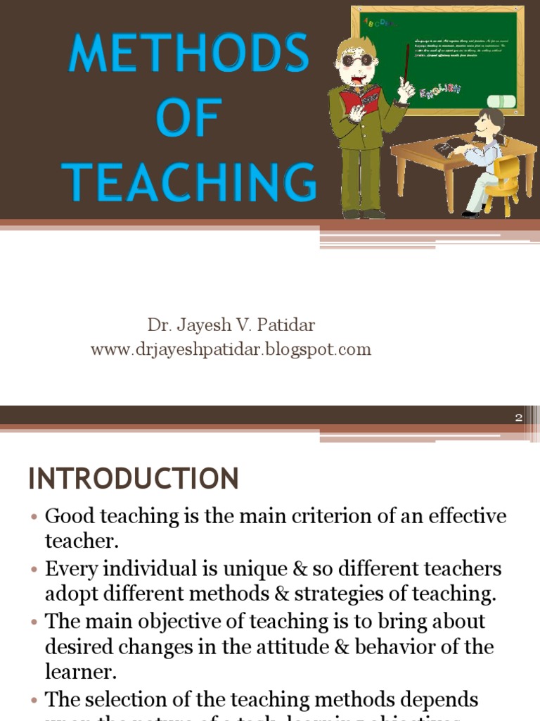 presentation for method of teaching