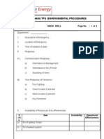 Dahanu Tps Environmental Procedures: Format No. 37.2.1 Mock Drill Page No.