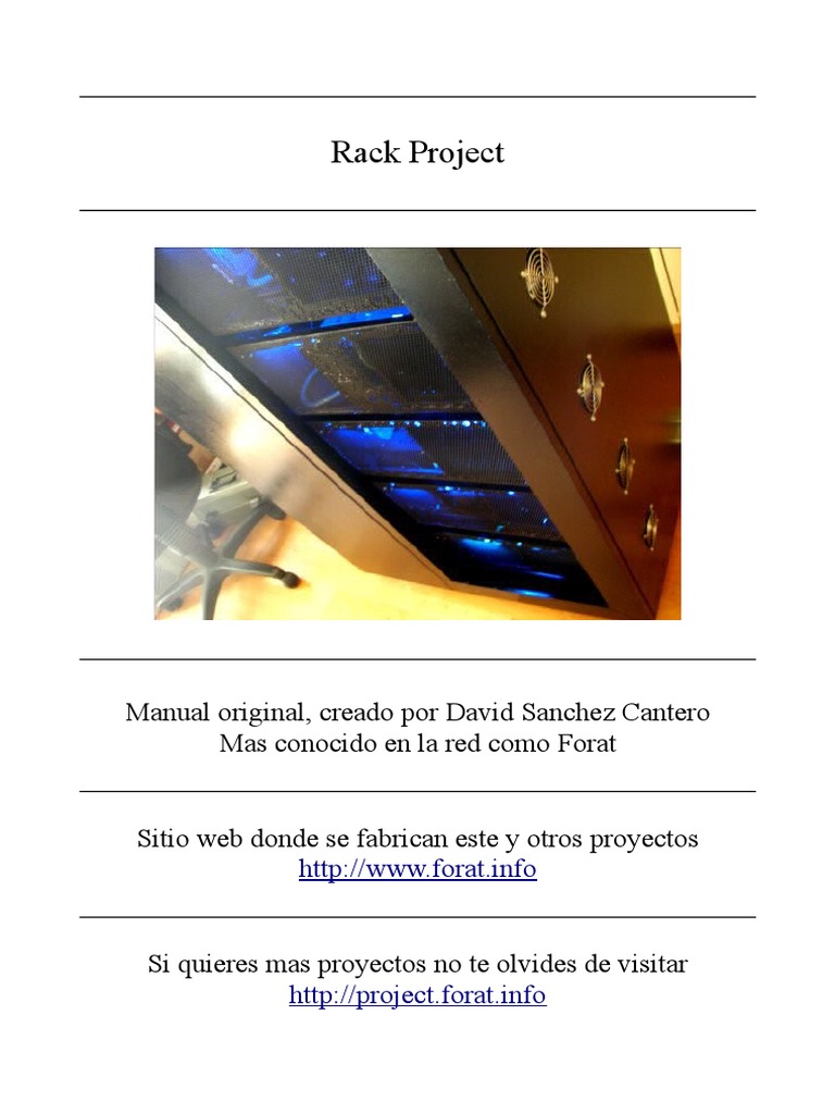 Rack Project | PDF