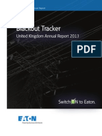 Blackout Tracker Report 2013