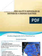 Imbunătăţirea Calităţii Serviciilor de Distribuţie a Energiei Electrice