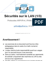 Sécurités Sur Le LAN (1-3)