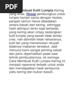 Download Cara Membuat Kulit Lumpia by Wendy Sri Murtina SN225421836 doc pdf