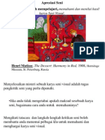 Appresiasi or Kritikan Karya Matisse