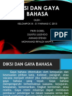 Diksi Dan Gaya Bahasa