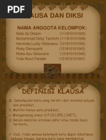 Download Klausa Dan Diksi by Zainul Anwar SN225424904 doc pdf