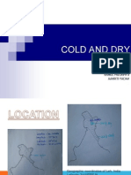 Climate - Cold and Dry