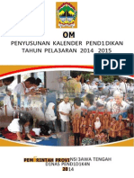 Kalender Pendidikan Tahun Pelajaran 2014 2015 Jawa Tengah