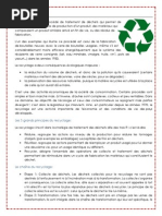 Le Recyclage