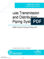 ASME B31.8-2010 Gas Transmission and Distribution Piping Systems