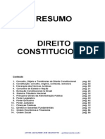 Resumão Direito constitucional, direito, constitucional