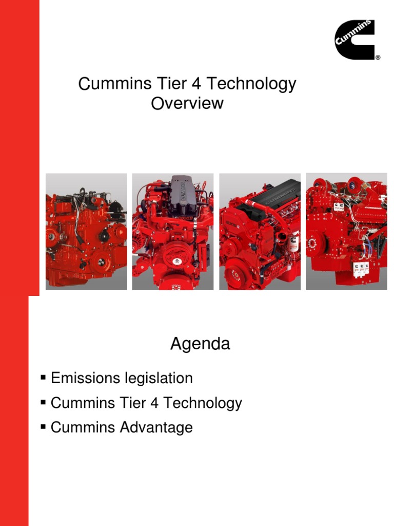 Cummins Tier 4 Emissions Technology Guide | PDF | Computers