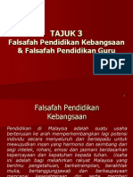 TAJUK 3 - Falsafah Pendidikan Kebangsaan Dan FPG