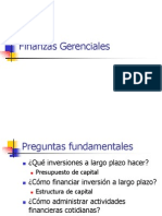 Finanzas Gerenciales