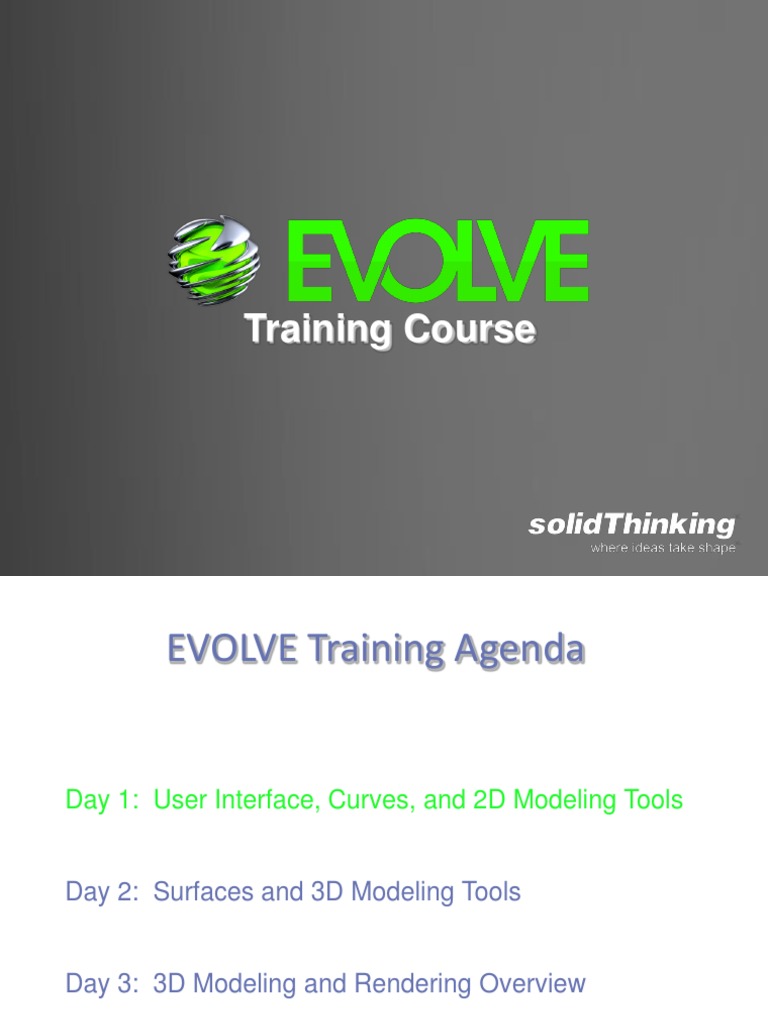 Evolve 2014 Basic Training | PDF | Sphere | Point And Click