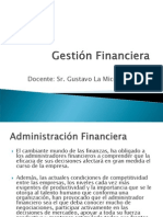 Presentación I Gestión Financiera.