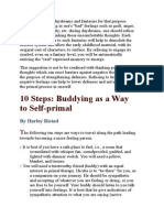 10 Steps: Buddying As A Way To Self-Primal: by Harley Ristad