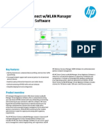 HP IMC Smart Connect With WLAN Manager