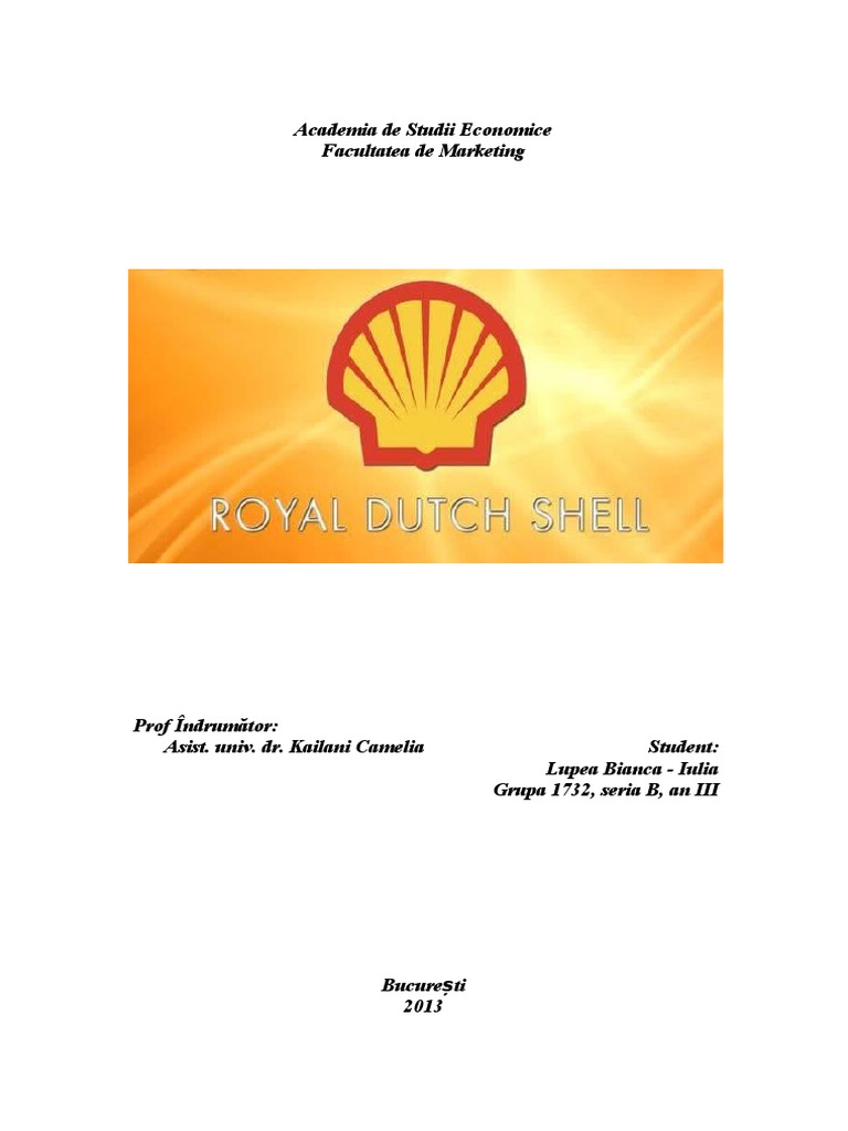Royal Dutch Shell | PDF