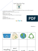 Earth Day K-2nd Pack: Printables! Please Note The Terms of Use