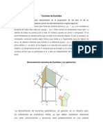 Teorema de Euclides Morocho