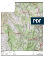 Defense-Related Uranium Mines location map for San Miguel County, Colorado