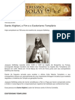 Esoterismo DeMolay: Dante Alighieri, o Fim e o Esoterismo Templário.pdf