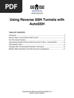 Using Reverse SSH Tunnels With AutoSSH