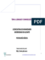 Tema 6.Lenguaje y Comunicación